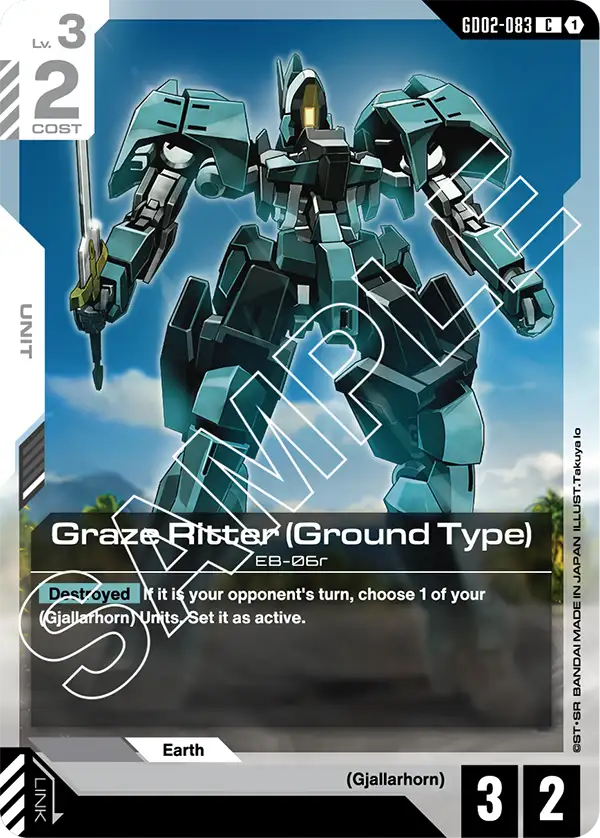 GD02-083 - Graze Ritter (Ground Type)