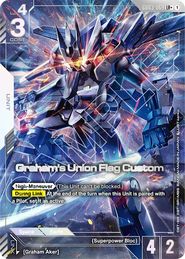 GD03-069 - Graham's Union Flag Custom (LR+) (Alt Art)