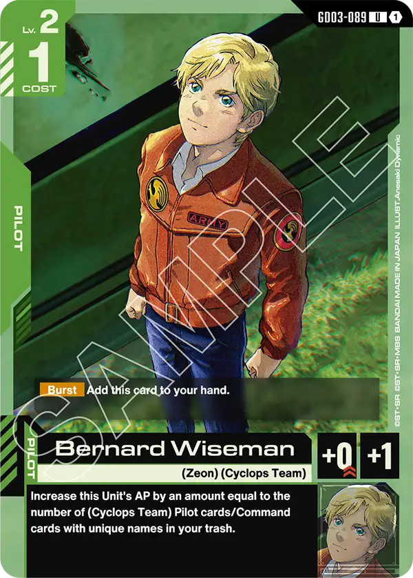 GD03-089 - Bernard Wiseman