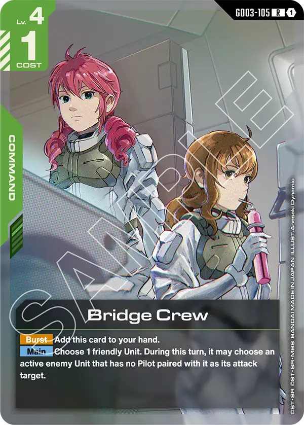 GD03-105 - Bridge Crew (R)