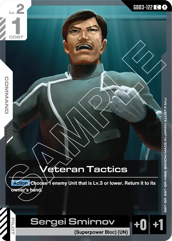 GD03-122 - Veteran Tactics
