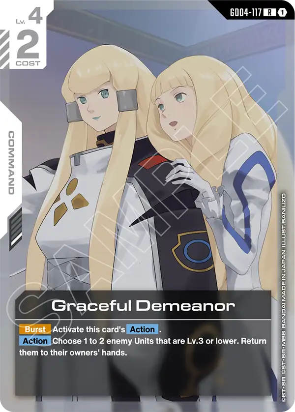 GD04-117 - Graceful Demeanor (R)