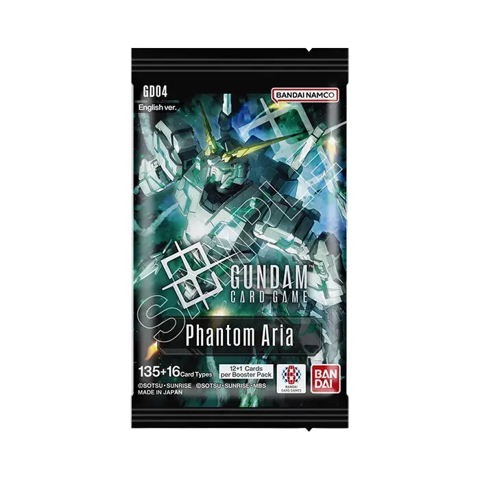 Gundam Card Game - GD04 Phantom Aria Booster Pack (12 Cards)