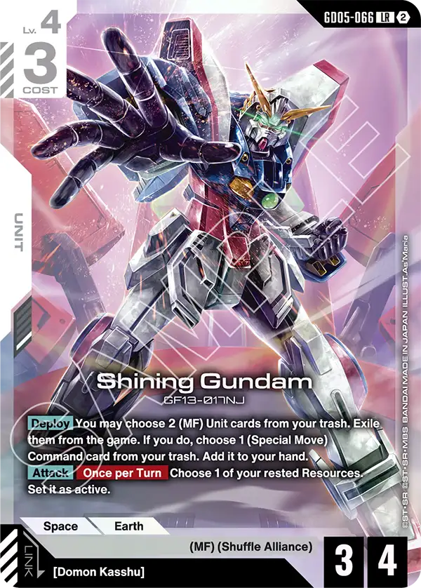 GD05-066 - Shining Gundam (LR)