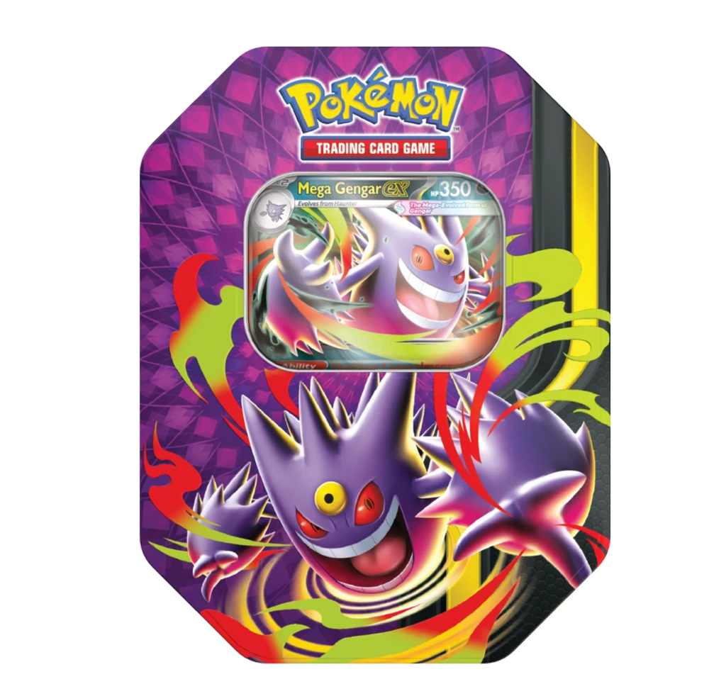 Pokemon TCG: Mega Moonlit Gengar ex Gift Tin