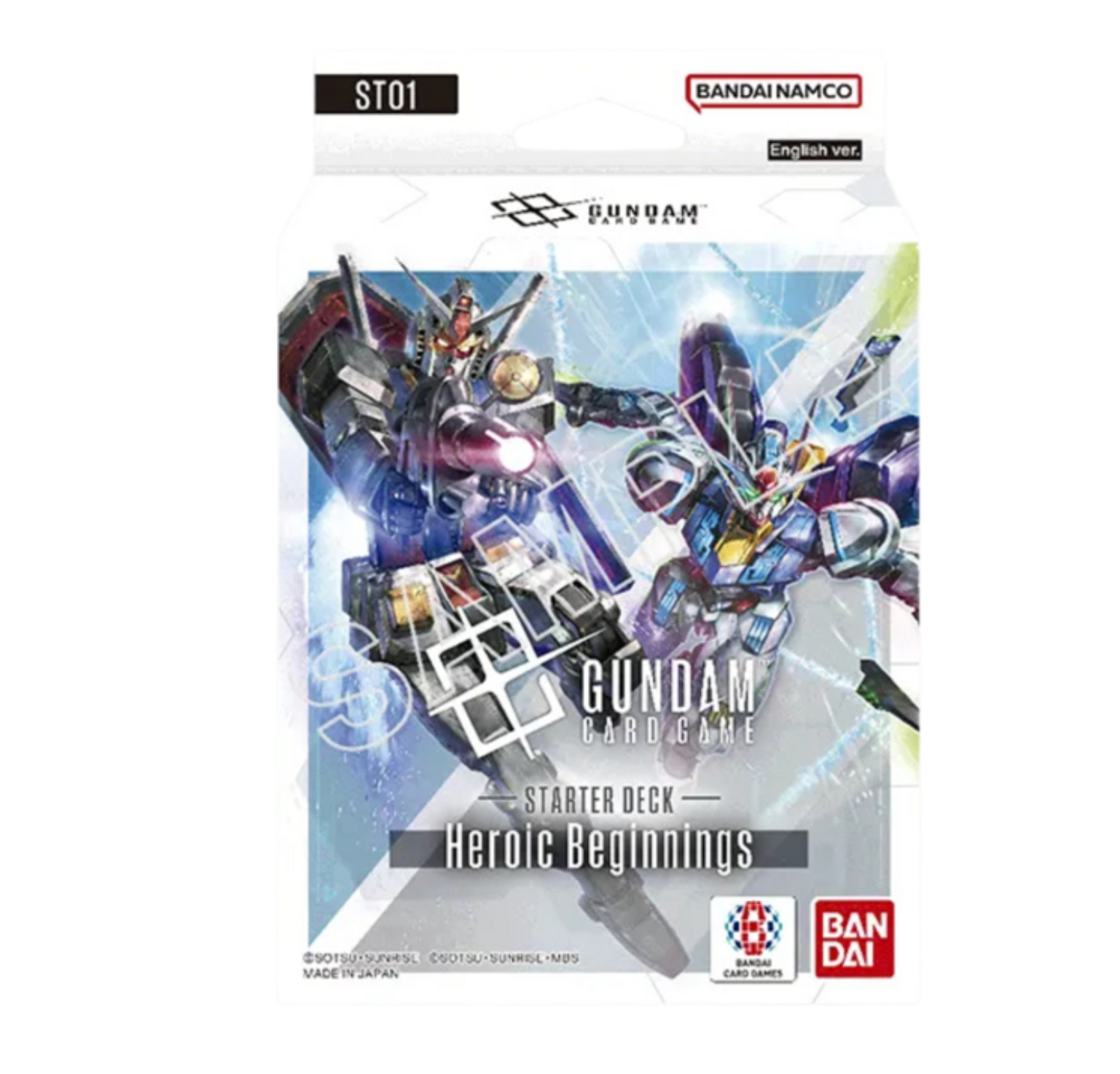 Gundam Card Game - Heroic Beginnings Starter Deck (ST01)