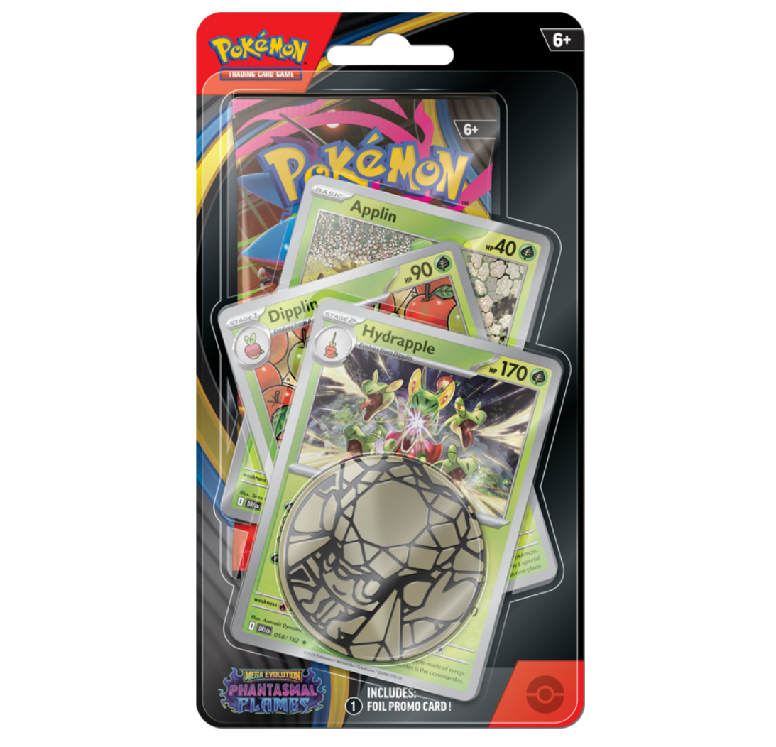 Pokemon Mega Evolution Phantasmal Flames Premium Checklane Blister Hydrapple