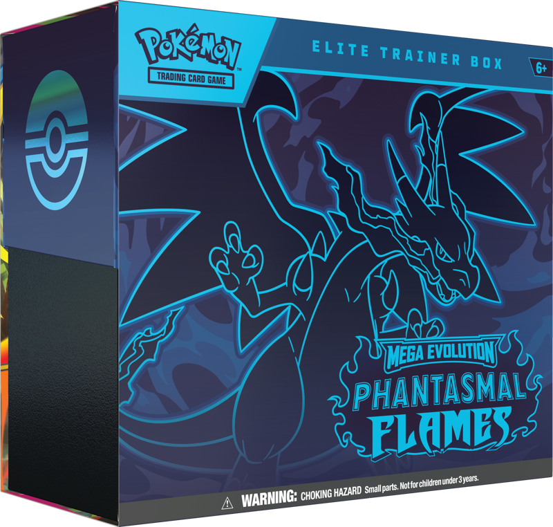 Pokemon Mega Evolution Phantasmal Flames Elite Trainer Box