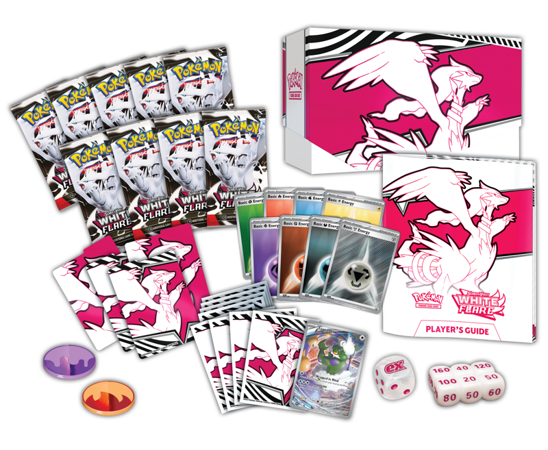 Pokemon Scarlet & Violet White Flare Elite Trainer Box