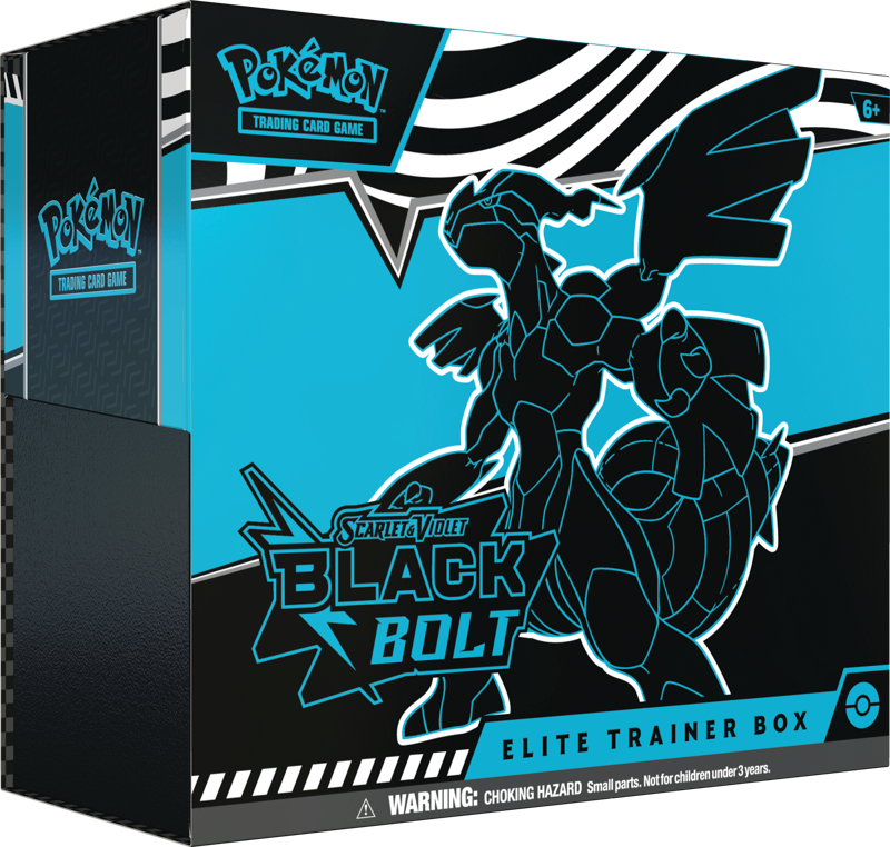 Pokemon Scarlet & Violet Black Bolt Elite Trainer Box