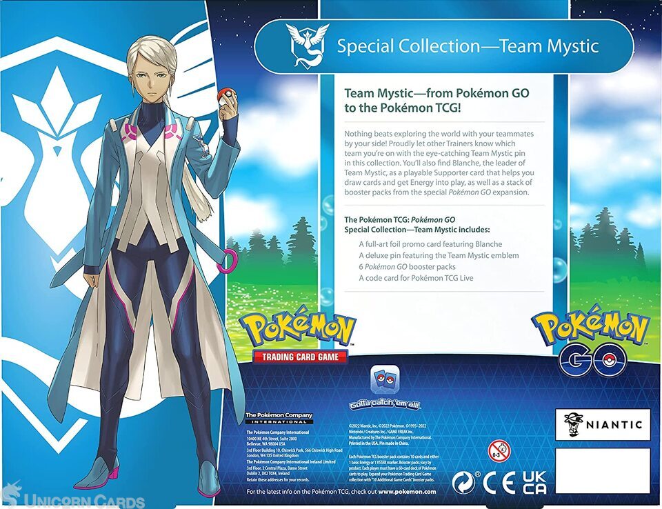 Pokemon GO Special Collection - Team Mystic (Blue)