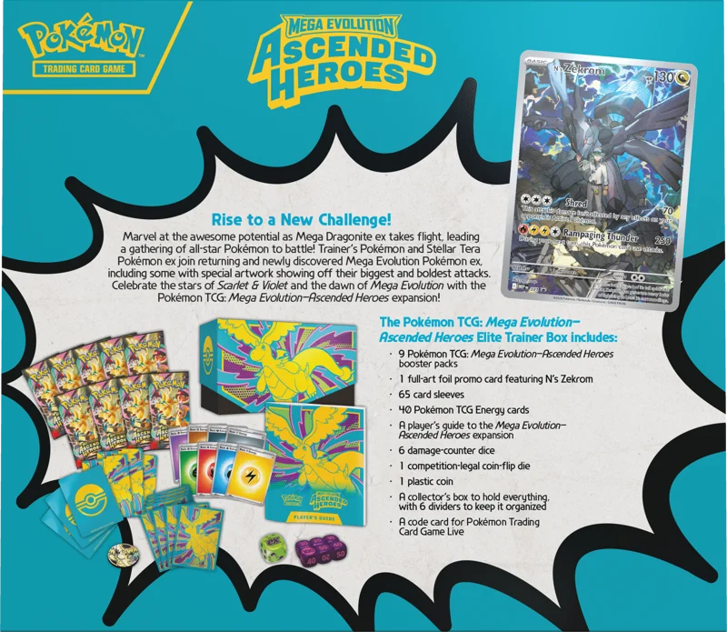 Pokemon TCG: Ascended Heroes - Elite Trainer Box