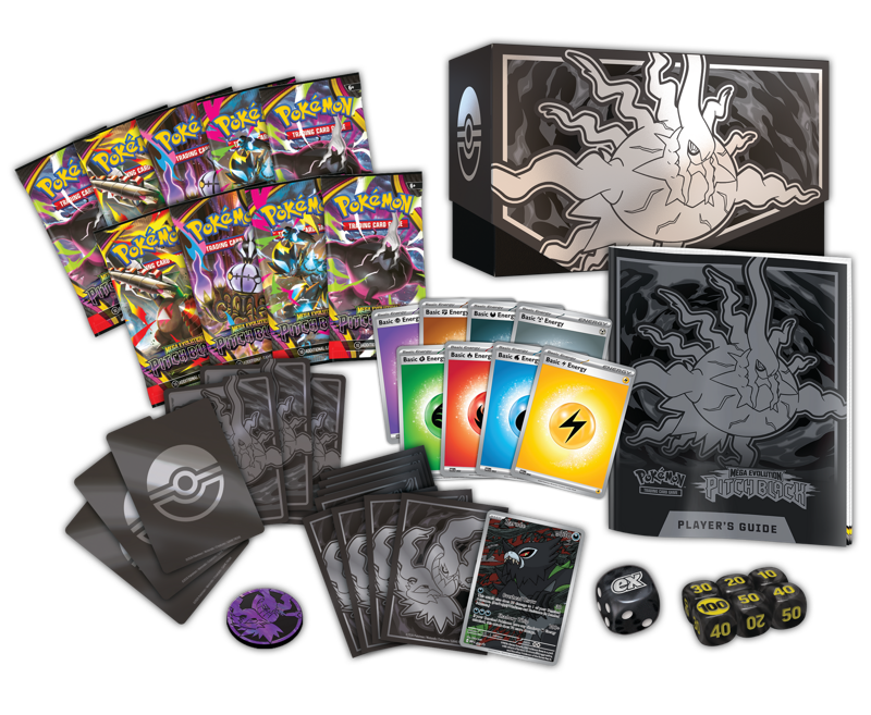 Pokemon TCG Mega Evolution - Pitch Black Elite Trainer Box (ETB)