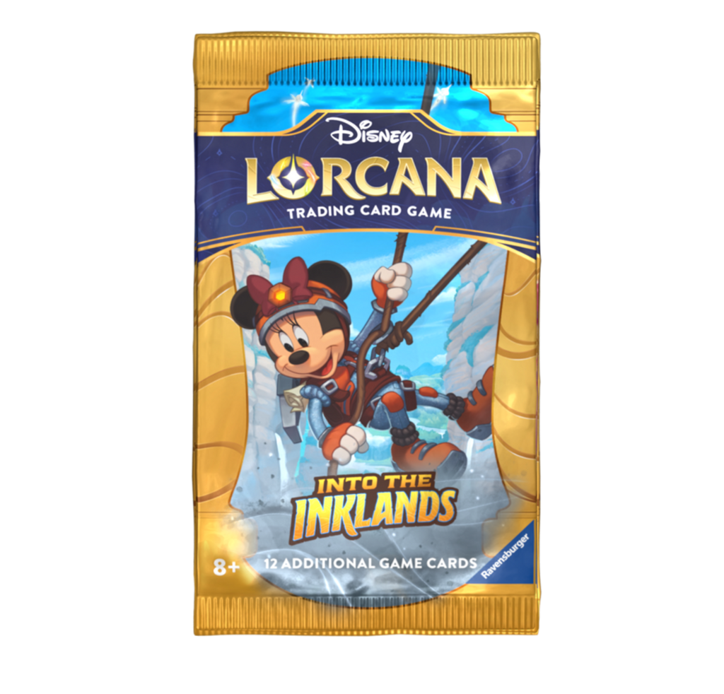 Disney Lorcana - Into the Inklands Booster Pack (12 Cards)