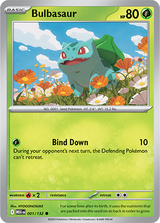 001/132 - Bulbasaur