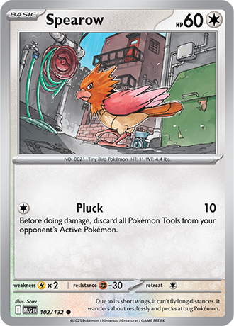 102/132 - Spearow