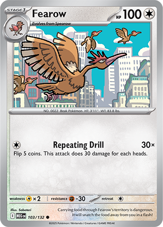 103/132 - Fearow