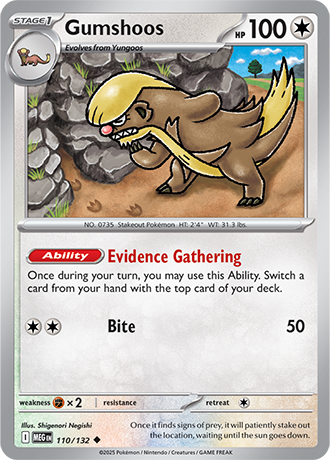 110/132 - Gumshoos