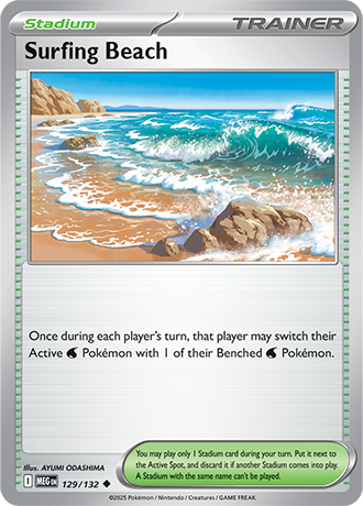 129/132 - Surfing Beach