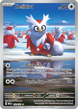 152/132 - Delibird