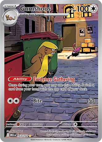 153/132 - Gumshoos (Illustration Rare)
