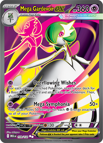 159/132 - Mega Gardevoir Ex (Ultra Rare)