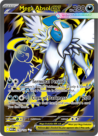 161/132 - Mega Absol Ex (Ultra Rare)