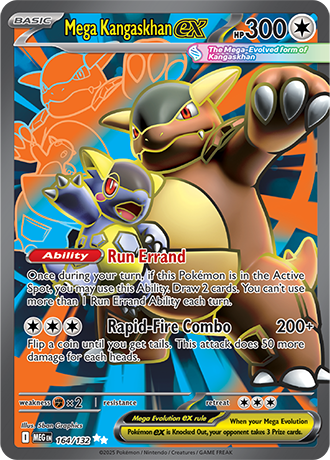 164/132 - Mega Kangaskhan Ex (Ultra Rare)