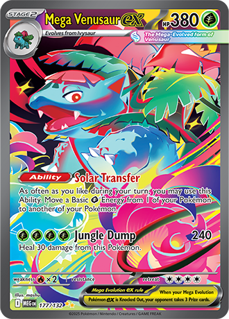 177/132 - Mega Venusaur Ex (Special Illustration Rare)