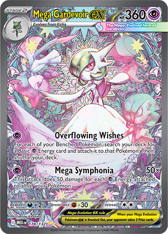 178/132 - Mega Gardevoir Ex (Special Illustration Rare)