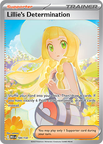 184/132 - Lillie's Determination (Special Illustration Rare)