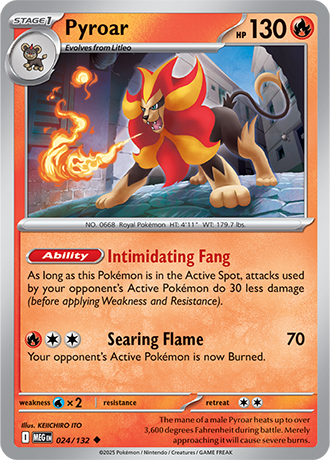 024/132 - Pyroar