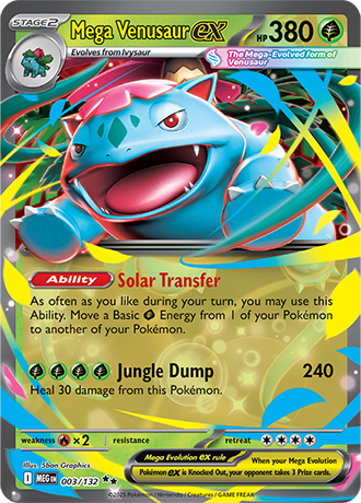 003/132 - Mega Venusaur Ex
