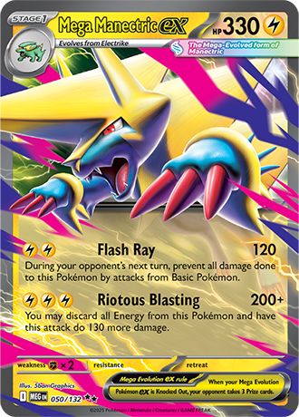 050/132 - Mega Manectric Ex