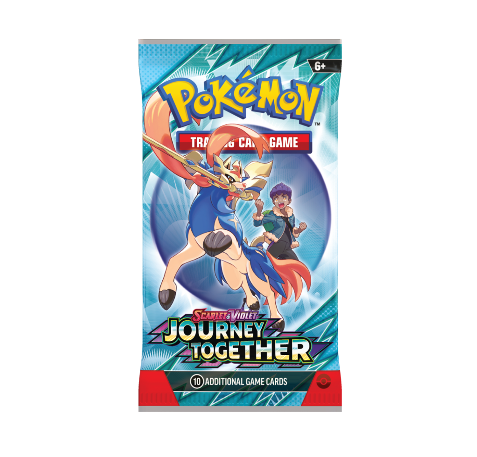 Pokemon TCG: Journey Together Booster Pack (10 Cards)