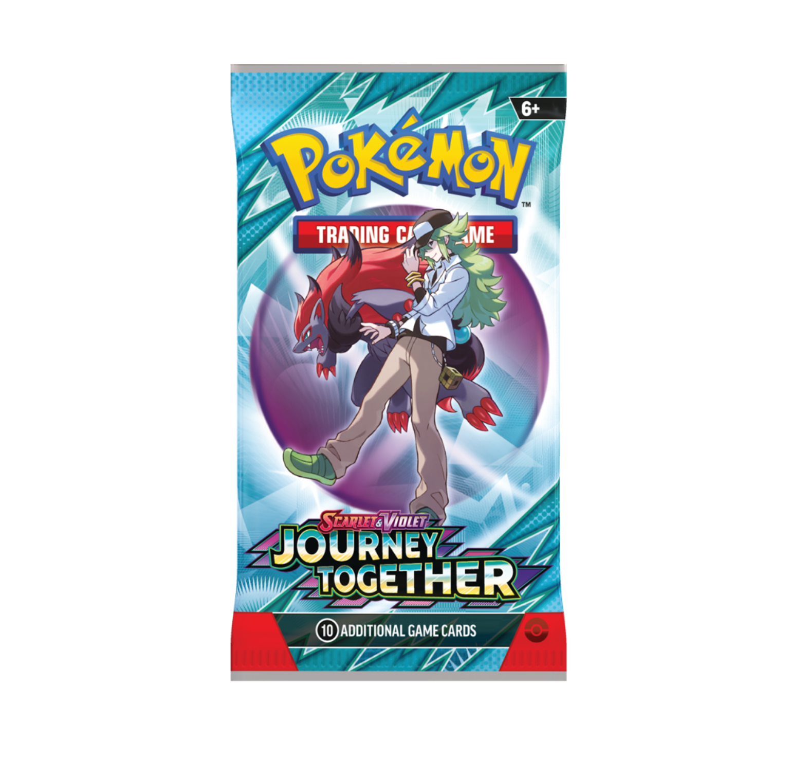 Pokemon TCG: Journey Together Booster Pack (10 Cards)