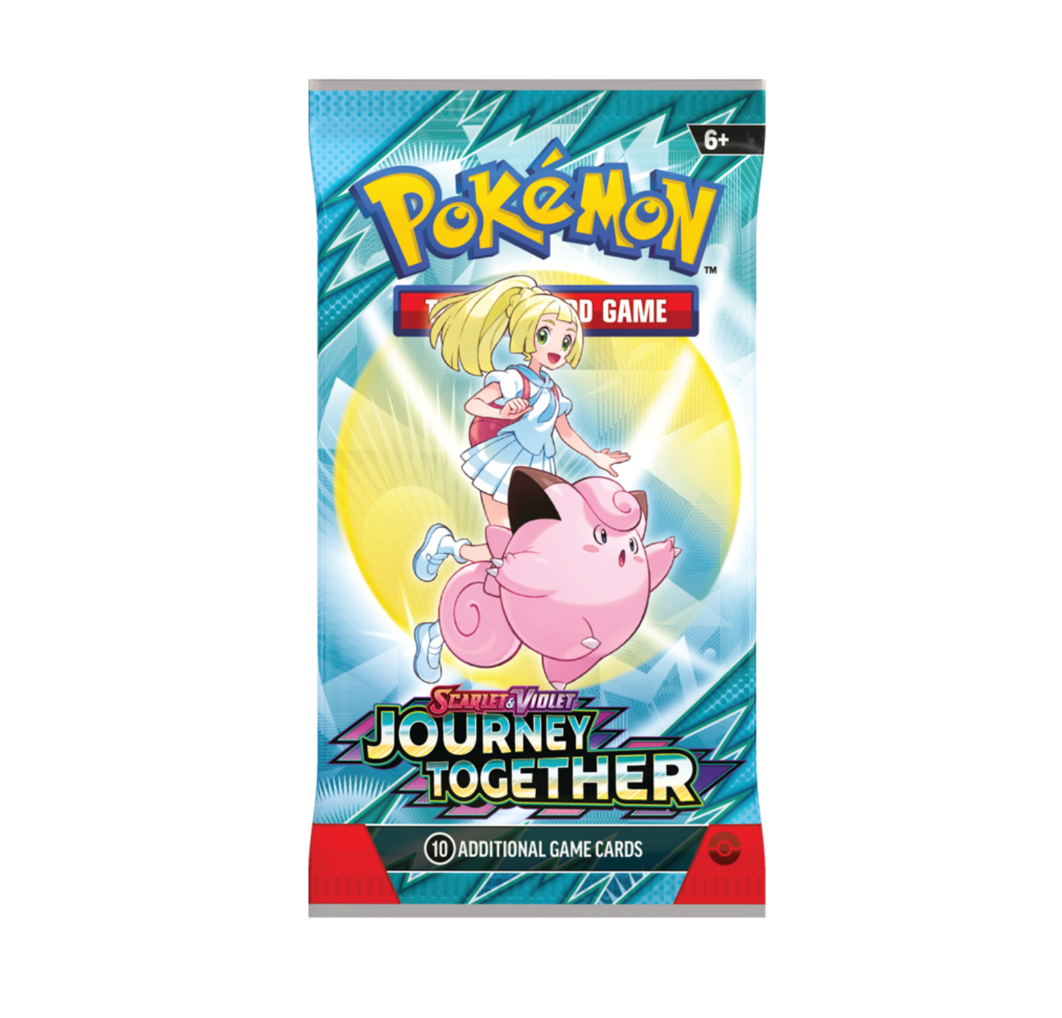 Pokemon TCG: Journey Together Booster Pack (10 Cards)