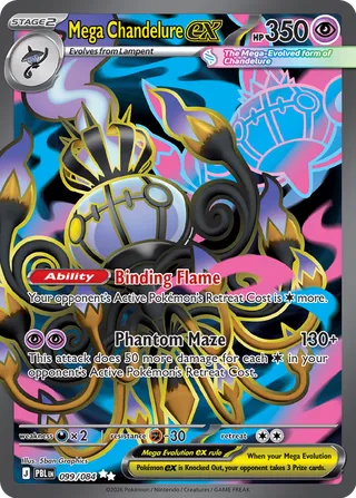 099/084 - Mega Chandelure Ex (Ultra Rare)