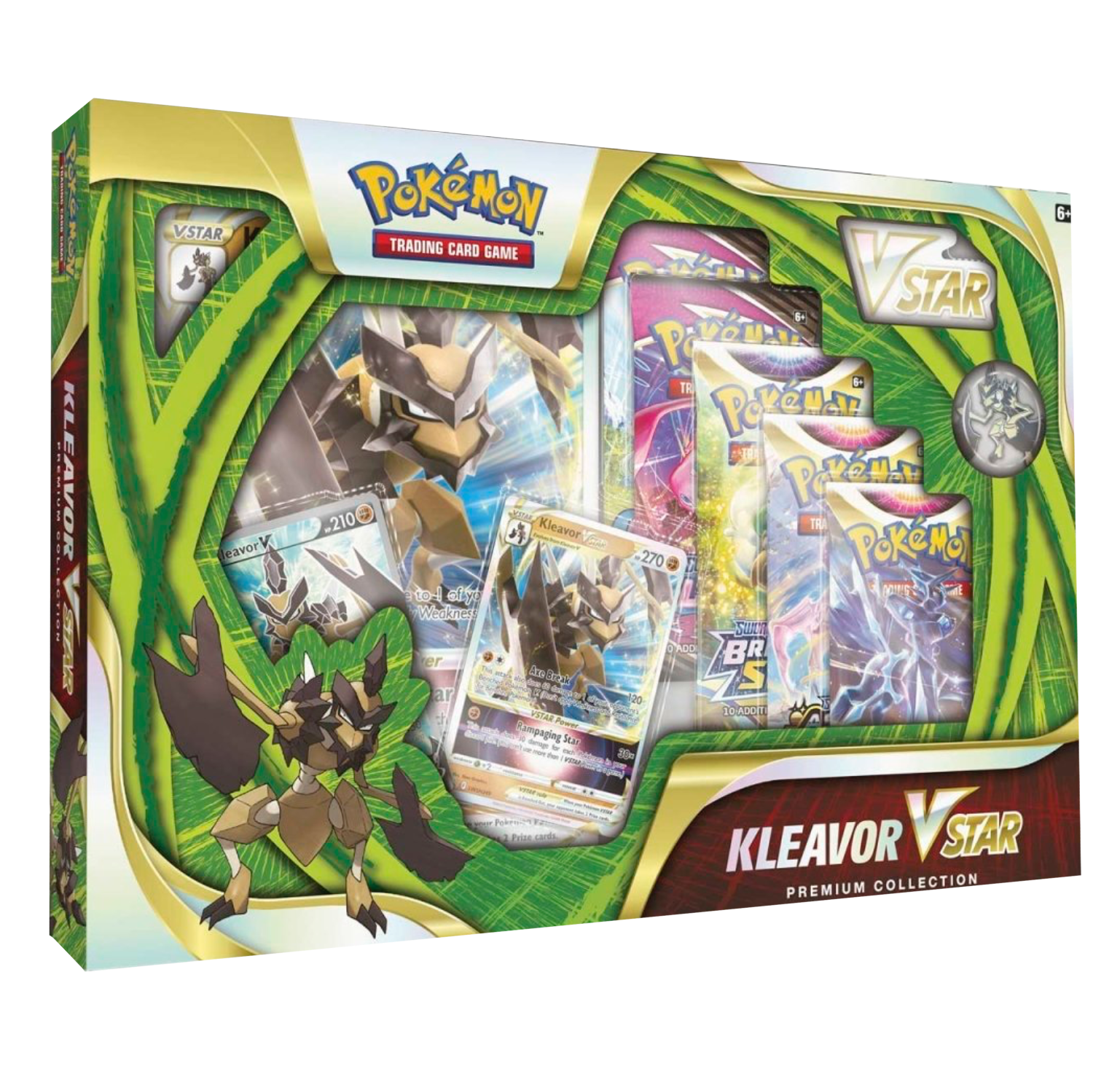 Pokemon TCG: Kleavor VSTAR Premium Collection