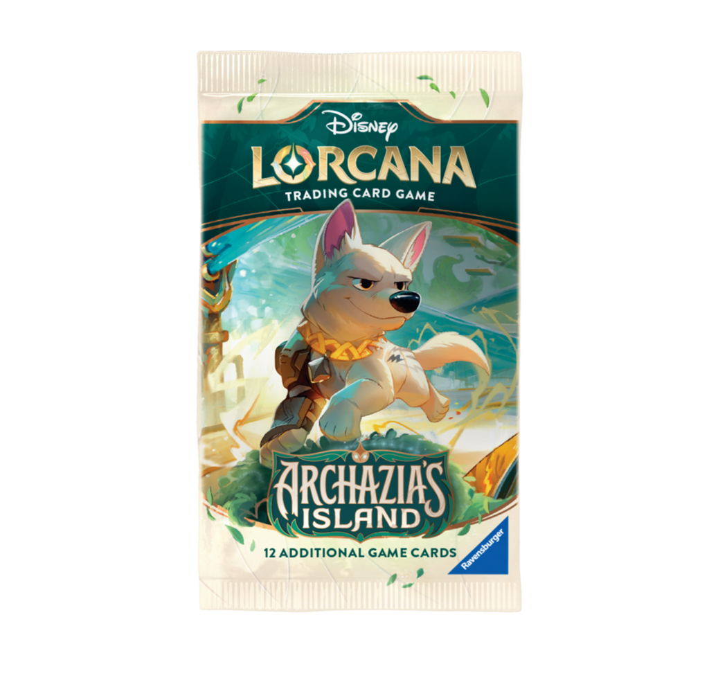 Disney Lorcana Archazia's Island Booster Pack (12 Cards)