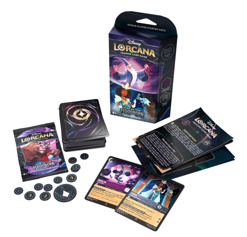 Disney Lorcana - Rise of the Floodborn Starter Set Merlin & Tiana