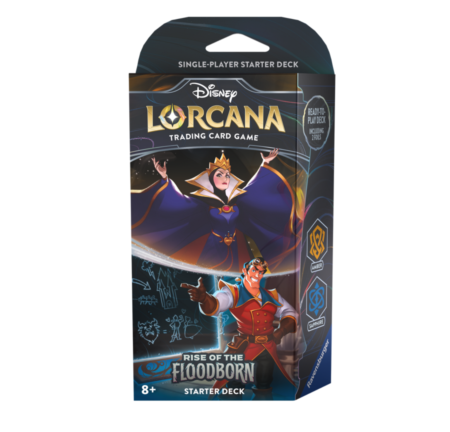 Disney Lorcana - Rise of the Floodborn Starter Set The Queen & Gaston