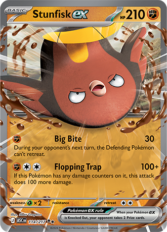 114/217 - Stunfisk Ex