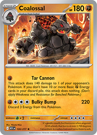 120/217 - Coalossal