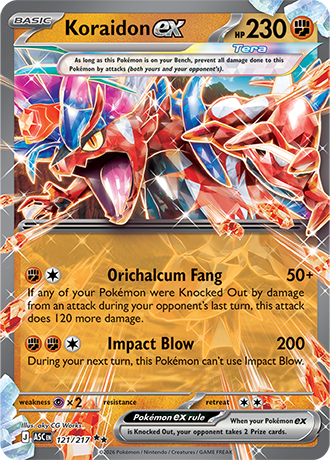 121/217 - Koraidon Ex