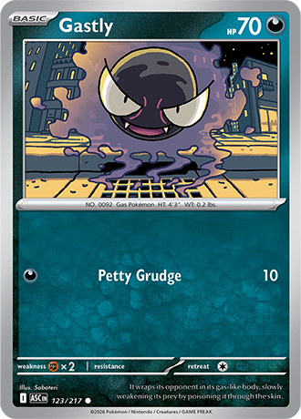 123/217 - Gastly