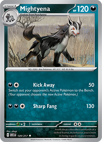129/217 - Mightyena