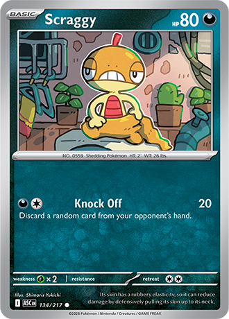 134/217 - Scraggy