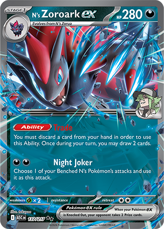 137/217 - N's Zoroark Ex