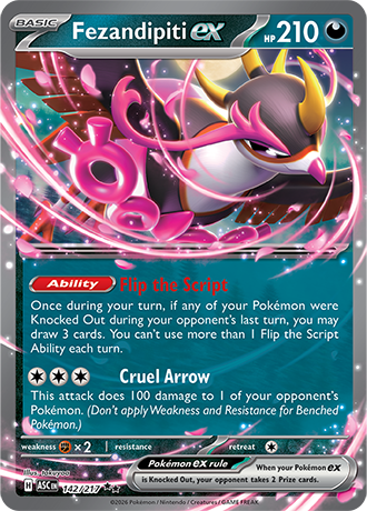 142/217 - Fezandipiti Ex